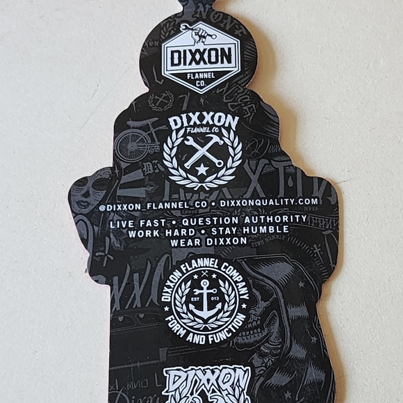 DIXXON FLANNEL COMPANY "HOMETOWN " STICKER - Picture 4 of 4